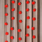 Handmade pompom door hanging decoration