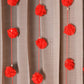 Handmade pompom door hanging decoration