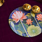 6" Lotus Phool Roli Akshat Pooja Thali