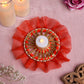 Red Daisy Decorative T-light Holder