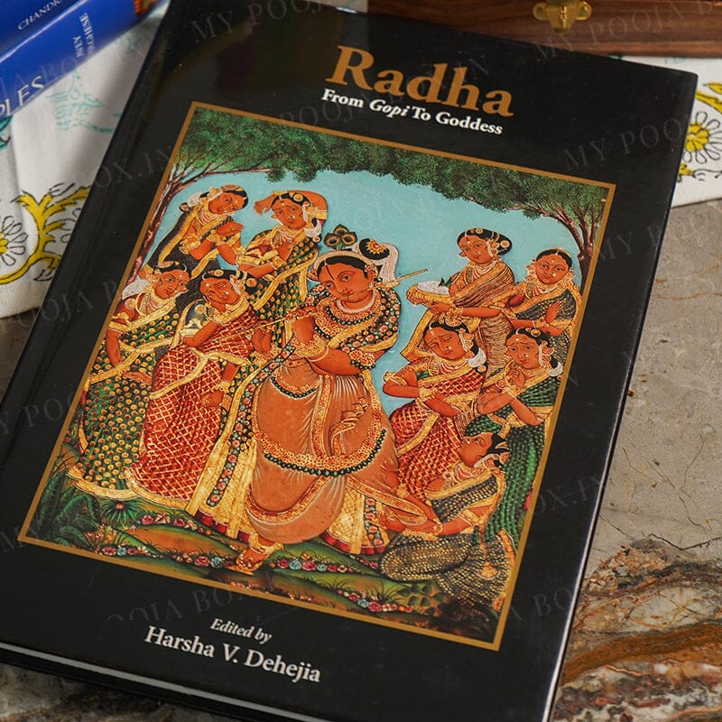 Radha From Gopi To Goddess Coffee Table Book