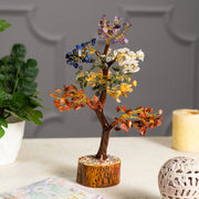 7 Chakra Crystal Healing Stone Tree