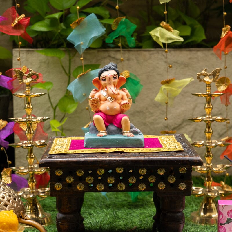 6INCH Eco-Friendly Bal Ganesha | Plant-A-Ganesha