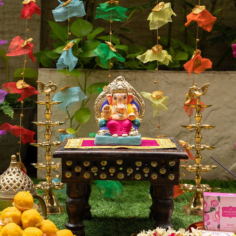 6INCH Eco-Friendly Lalbaugcha Raja Ganpati | Plant-A-Ganesha