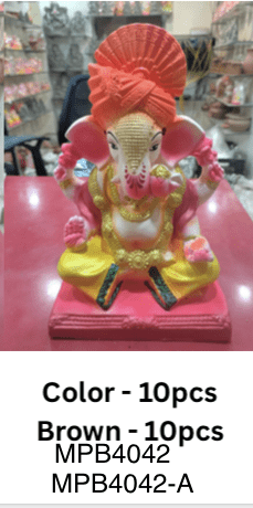 10INCH Devavrata Eco-Friendly Ganpati | Plant-A-Ganesha