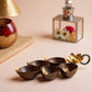 Beautiful Handmade Antique Brass Panchbhooti/ Aarti Lamp