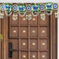 Blue Evil Eye Floral Door Hanging Toran/ Bandhanwar