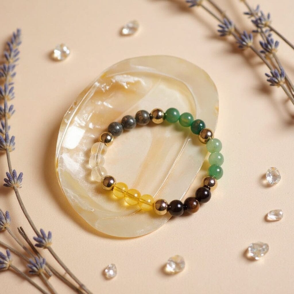 Dhan Yog Healing Natural Crystal Bracelet