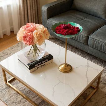 Mint Green Urli With Stand
