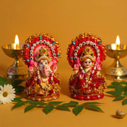 4.5INCH Eco-Friendly Laxmi Ganesh Idol