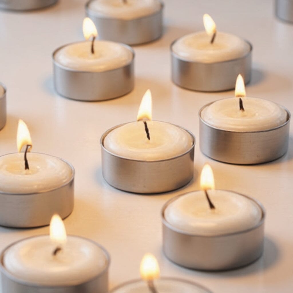 Long Burning Hours T-light Smokeless Candles