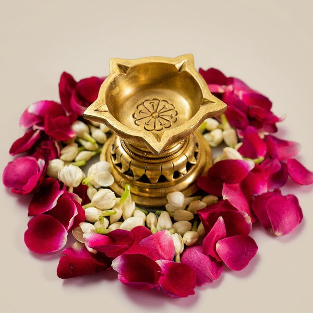 Mandala Art Traditional Diya