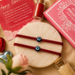 Bold Red Strength Evil Eye Rakhi