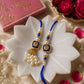 Luxurious Pearl Tassel Bhaiya Bhabhi Rakhi