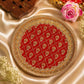 Royal Zari Pooja Thali 20cm