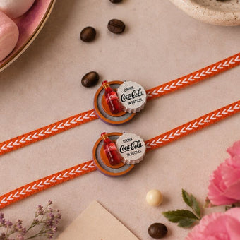 Coca Cola Lover Quirky Rakhi (Diet Coke/Coke)
