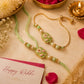 Elegant Beaded Blossom Bhaiya Bhabhi Rakhi