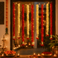 Artificial Jasmine Flower And Rose Red Backdrop Decoration