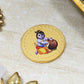 24K Gold Foil Bal Gopal Coin & Bar