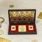 24K Gold Foil Tirthankara Rishabhanatha Pooja Box