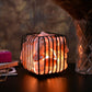 Square Iron Basket Himalayan Salt Lamp
