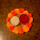 Gorgeous Pom Pom Akshat Roli Platter