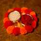 Gorgeous Pom Pom Akshat Roli Platter
