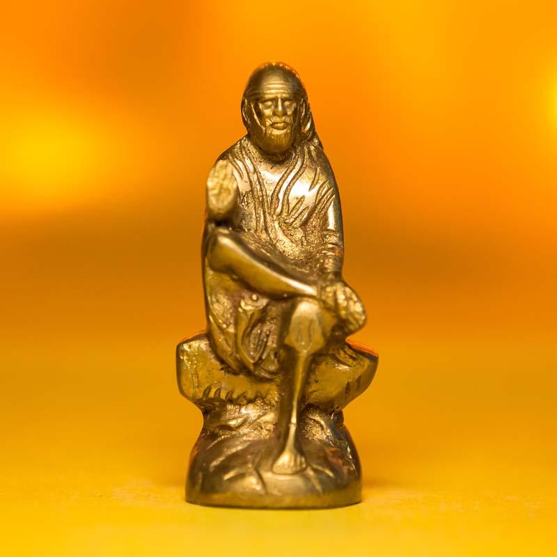 Spiritual Brass Sai Baba Murti