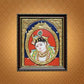 Bal Krishna Hand-Painted Tanjore Wooden Framed Painting