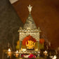 Magnificent Handcrafted Traditional Brass Sheet Temple