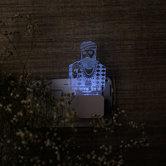 LED Illusion Guru Nanak Dev Plug In