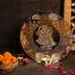 Silver Plated Radha Krishna Tealight Holder