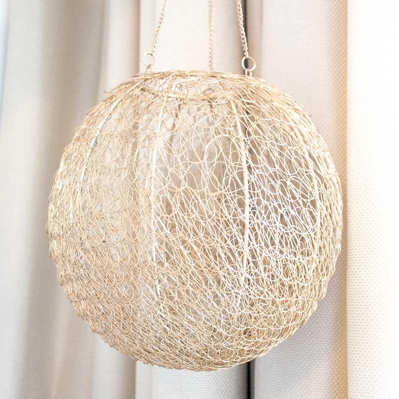 Fabulous Decorative Metal Hanging Ball