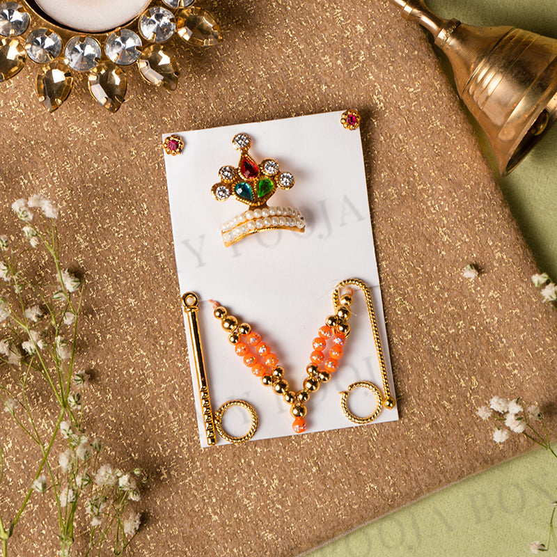 Graceful Laddu Gopal Shingaar Set