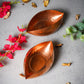 Copper Ebi Pod Tlight Large set of 2