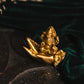 Petite Brass Ganesha Showpiece