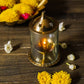 Small brass diya