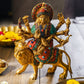 Decorative Colourful Brass Durga Idol