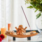 Joyful Baby Monk T-light & Incense Holder