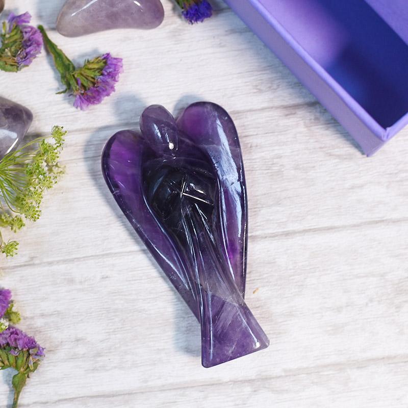 Amethyst Crystal Guardian Angel