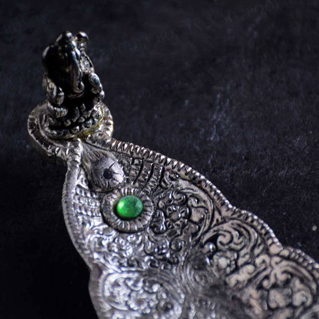 Silver Leafy Type Agarbatti Stand