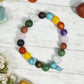 Multi Color Sparkle Round Bracelet