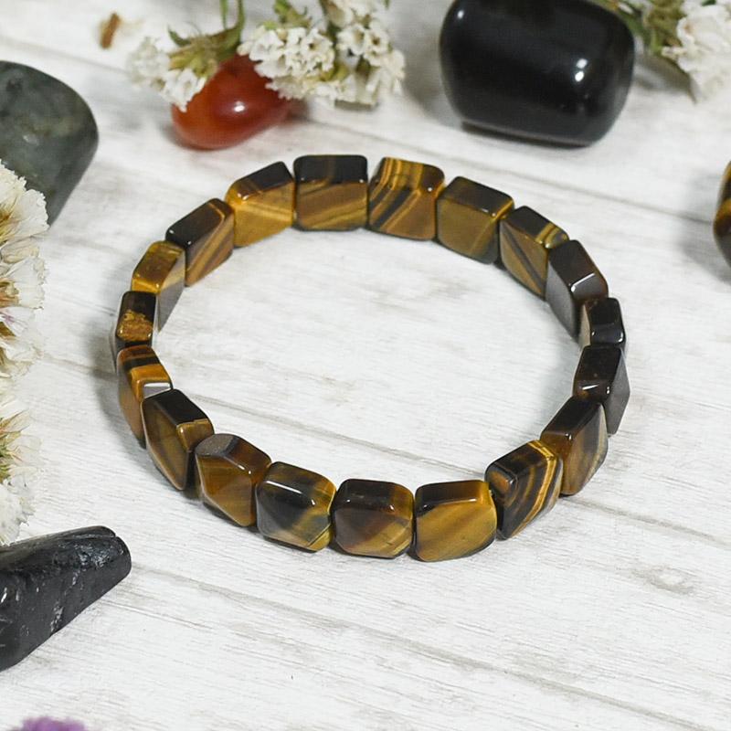 Brown Amandastone Reiki Bracelet