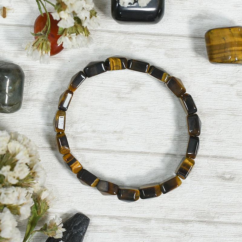 Brown Amandastone Reiki Bracelet