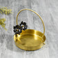 Exquisitely Handcrafted Antique Flower Basket/Pooja Thali