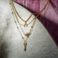 Stunning Multi Layered Chain Evil Eye Necklace