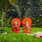 6INCH Eco-Friendly Laxmi Ganesh Idol