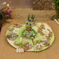 Attractive Green  Krishna Poshak