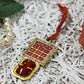 Shri Sun/Surya Yantra Pendant with Red Stone