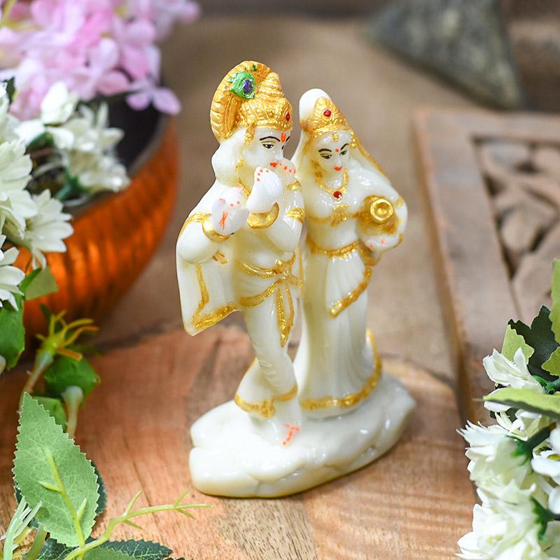 Beautiful Radha Krishna Figurine